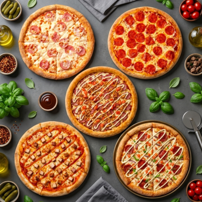 Комбо 5 пицц