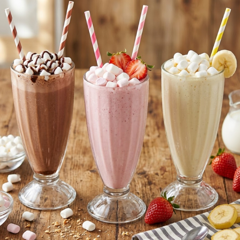 Коктейль молочный