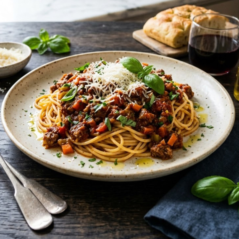 Спагетти болоньезе